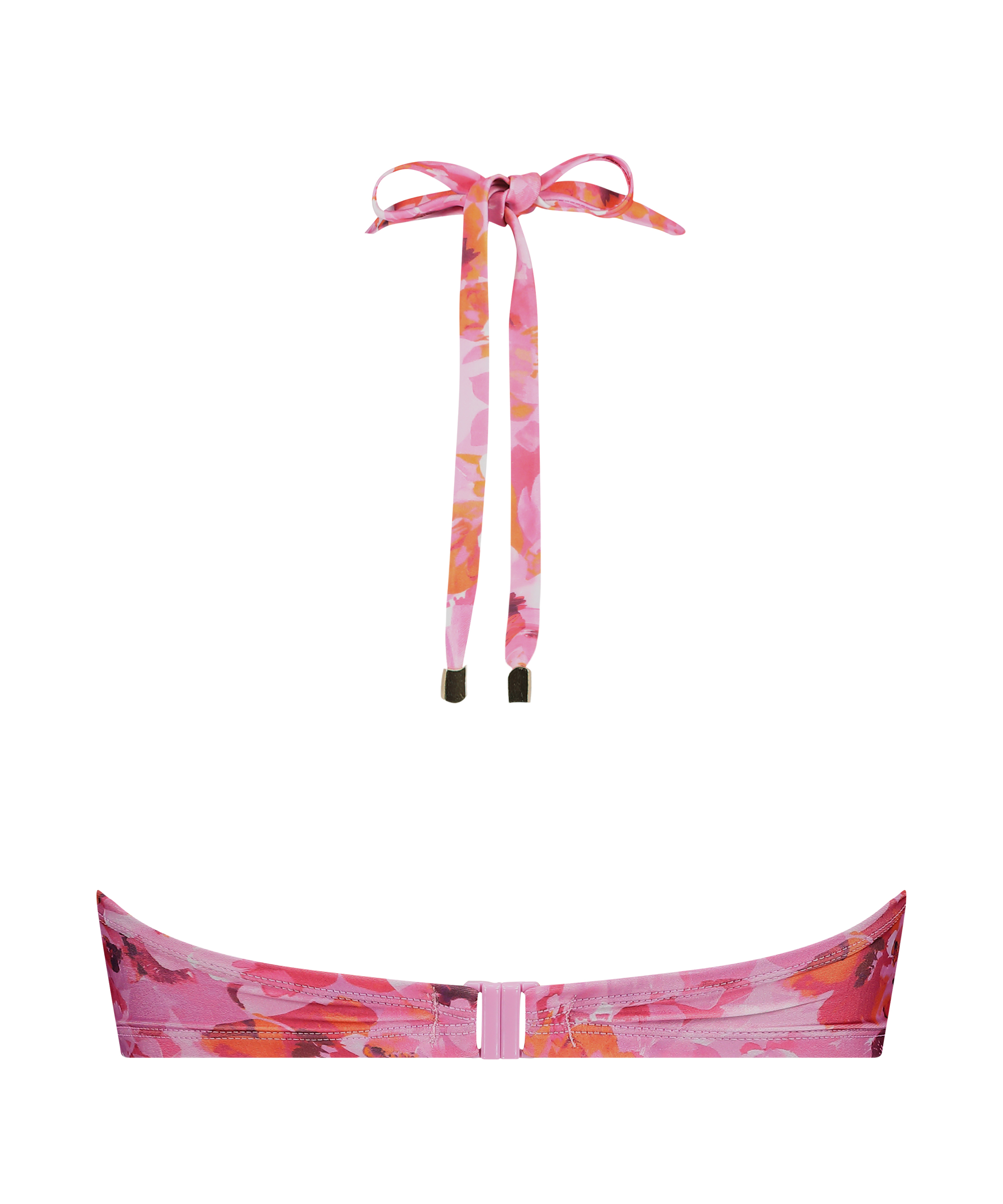 Bikiniöverdel Floral Storlek E +, Rosa, main