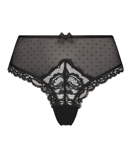 Indiana Curvy Brazilian-trosa, Svart