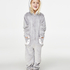 Fleece Onesie Kids, Grå