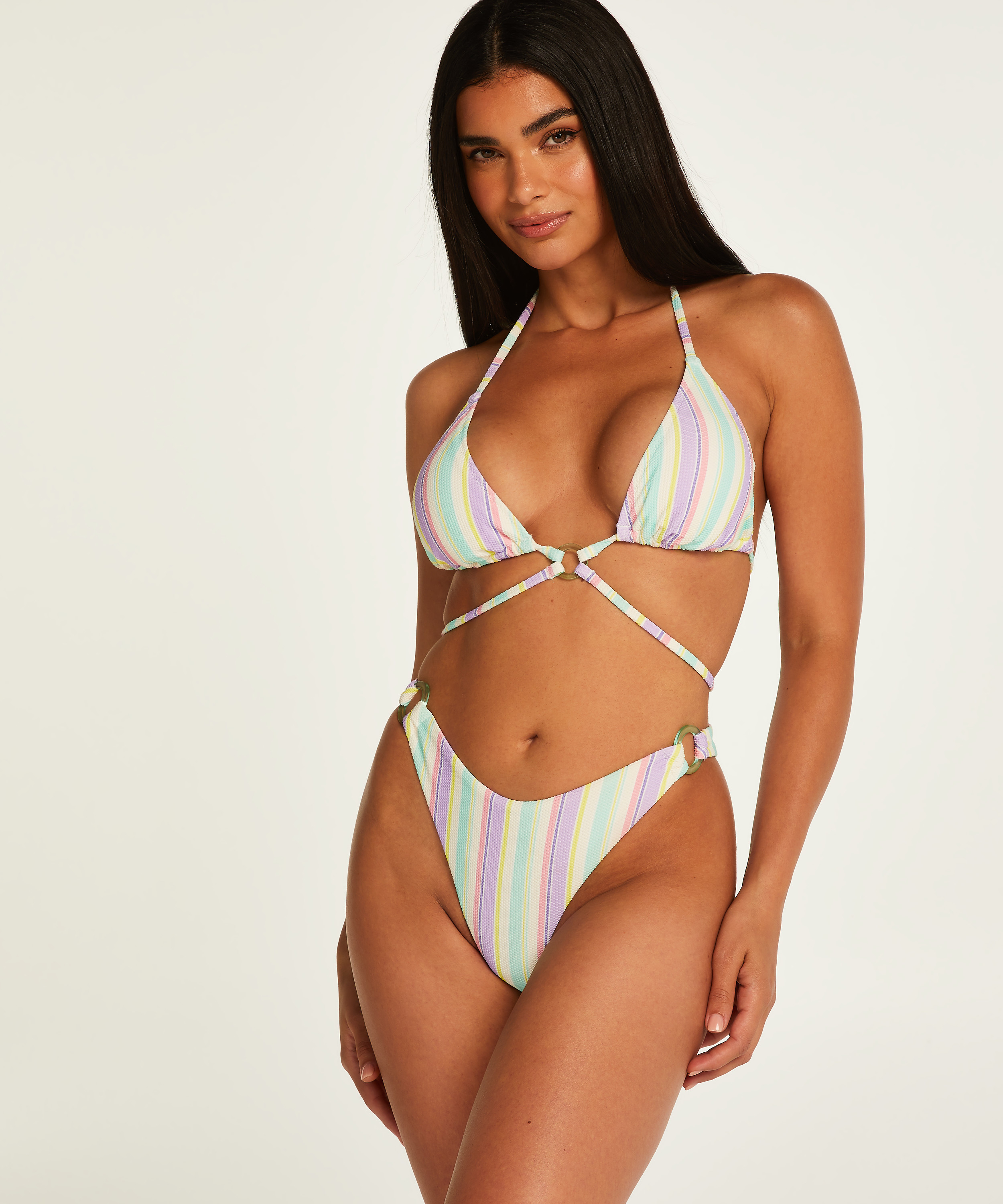 Tahiti triangel-bikini-bh, Vit, main