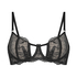 Icke formpressad bygel-bh Lulu, Svart