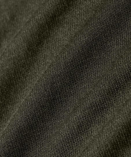 super soft cashmereblandad-topp med b&aring;thals, Gr&ouml;n