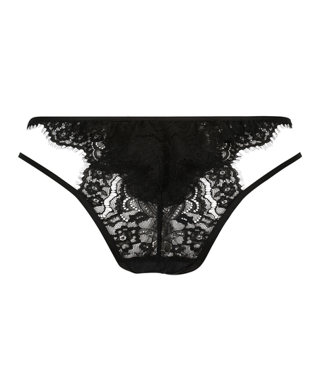 Portia h&ouml;gt skuren med &ouml;ppen gren braziliantrosa, Svart