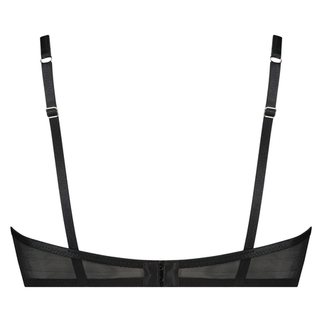 Icke-formpressad bygel-bh Sosha, Svart