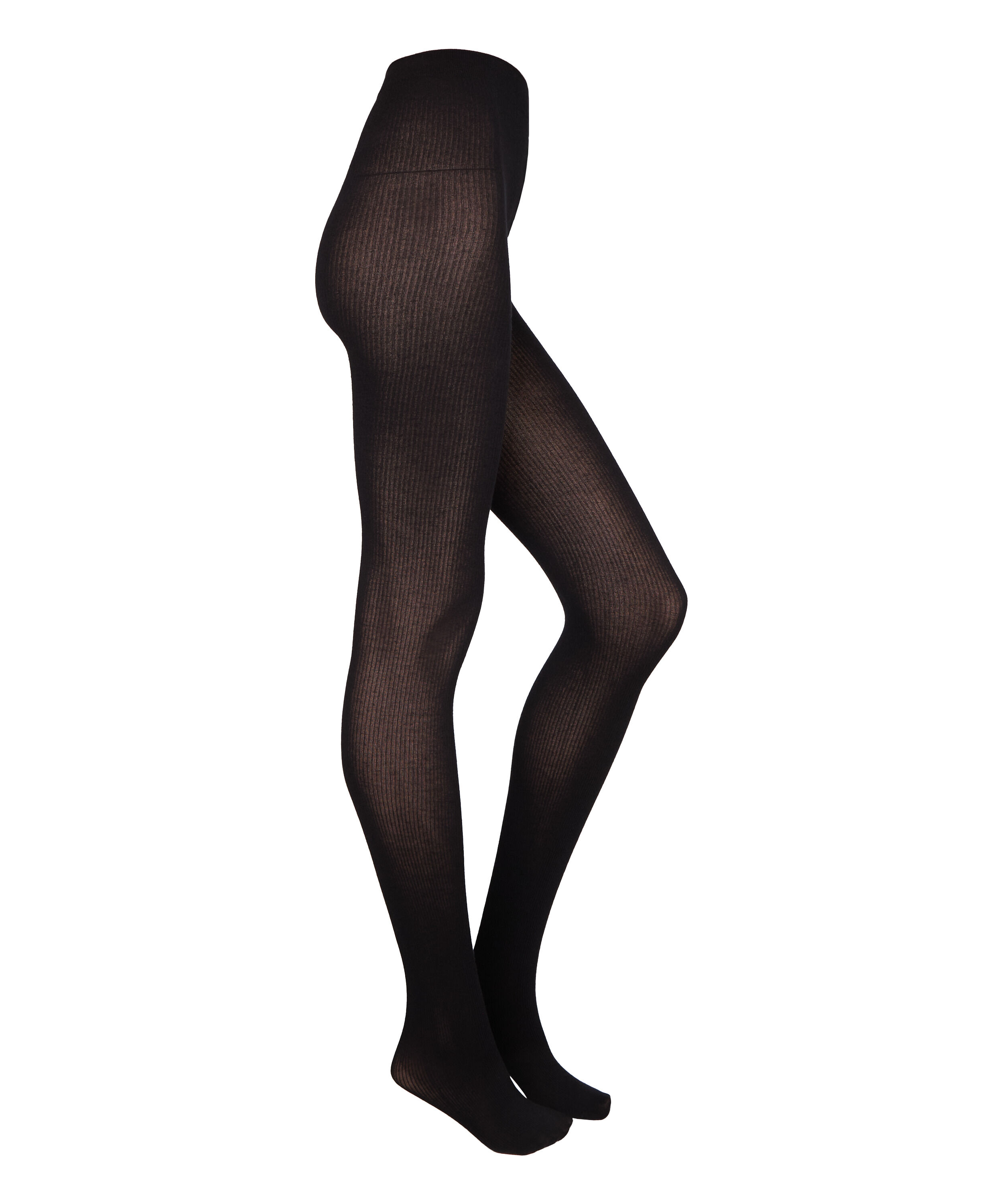 Ribbstickade Strumpbyxor Cashmere Blend