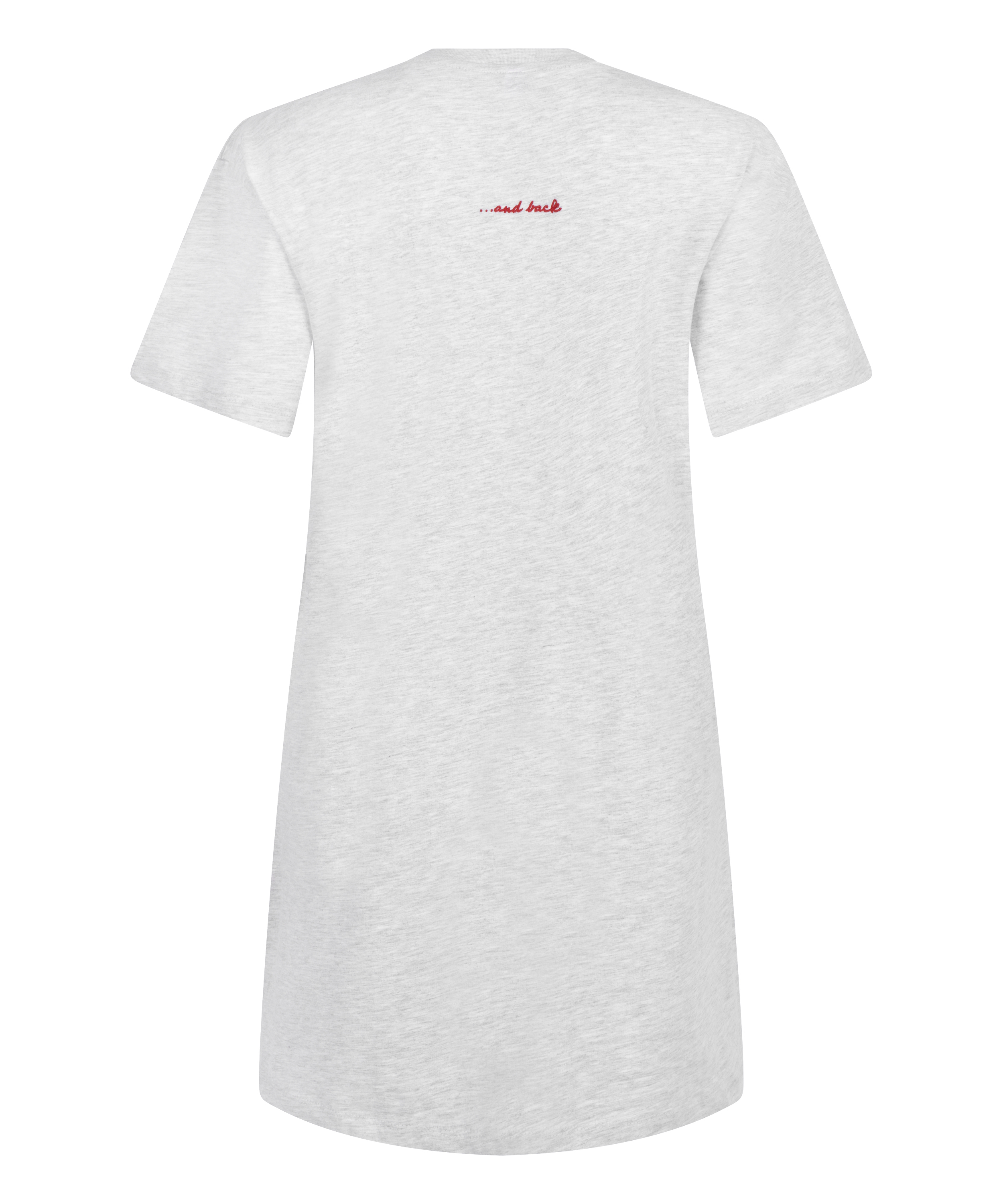 Nattskjorta med rund hals, Gr&aring;, main