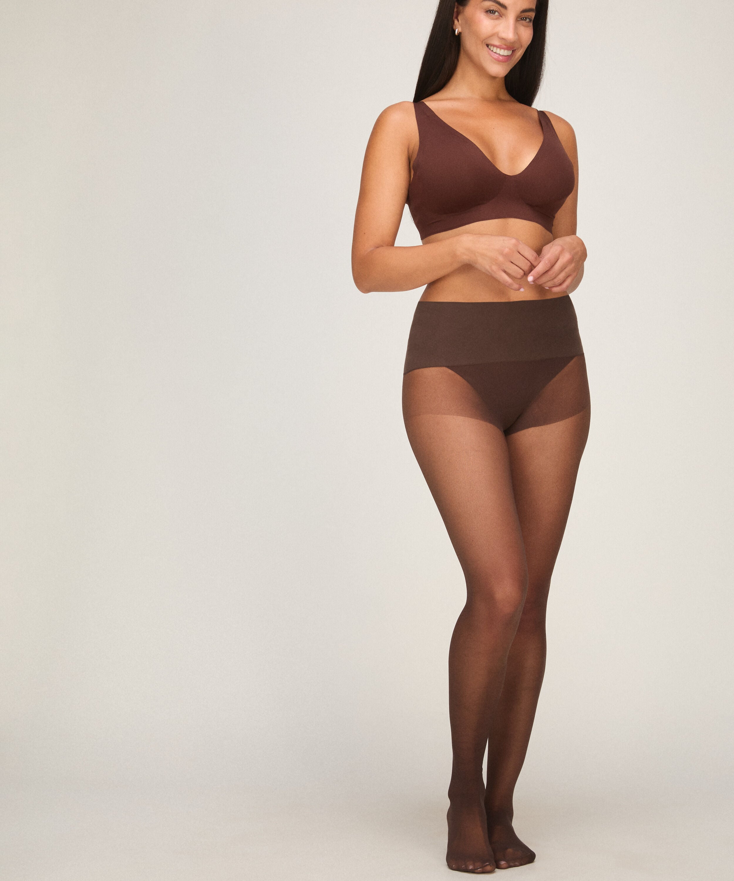 Tight 20 Denier Seamless Velvet Touch, Brun Tight 20 Denier Seamless Velvet Touch, Brun