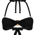 Cabo bandeau-bikini&ouml;verdel, Svart