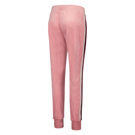 Joggingbyxor Velour, Rosa