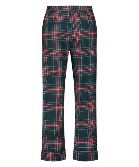 Pyjamasbyxori flanell, Gr&ouml;n