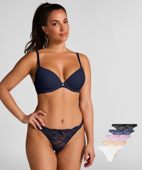 5-pack stringtrosa Sully, blå