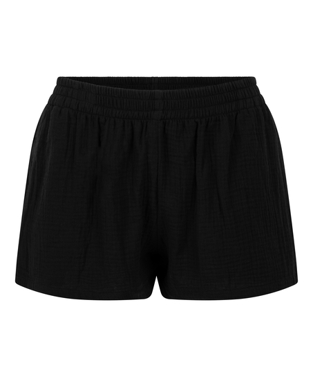Muslin-shorts, Svart