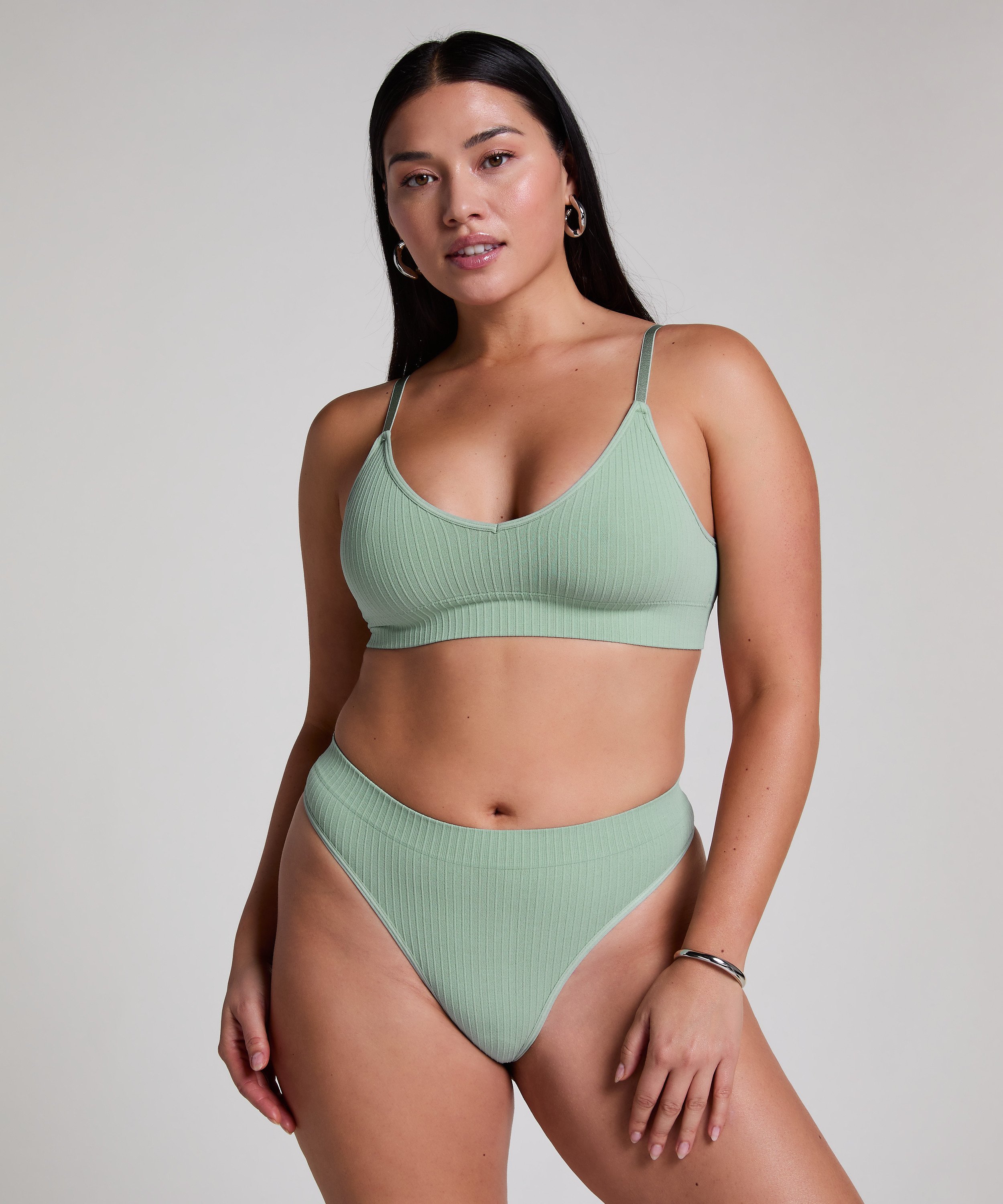 Bralette Dianne, Grön, main
