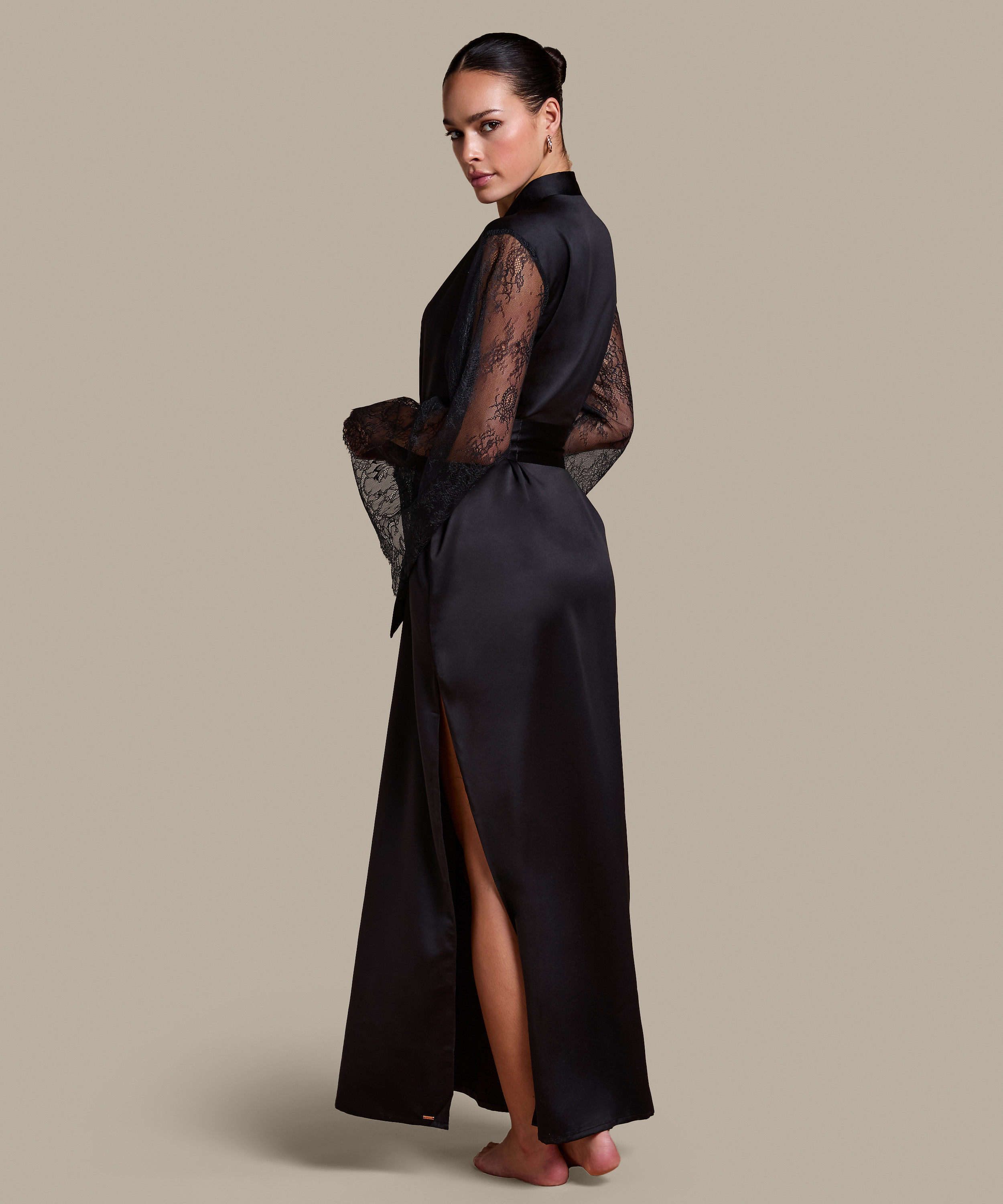 Kimono Camille, Svart, main