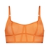 Sexig lonline-bralette i nät, Orange