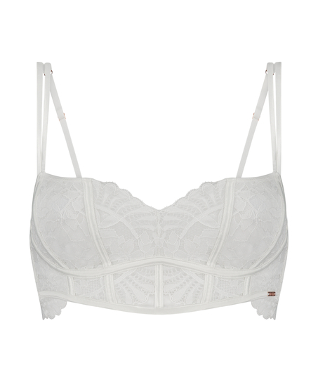 Bralette Kea, Vit
