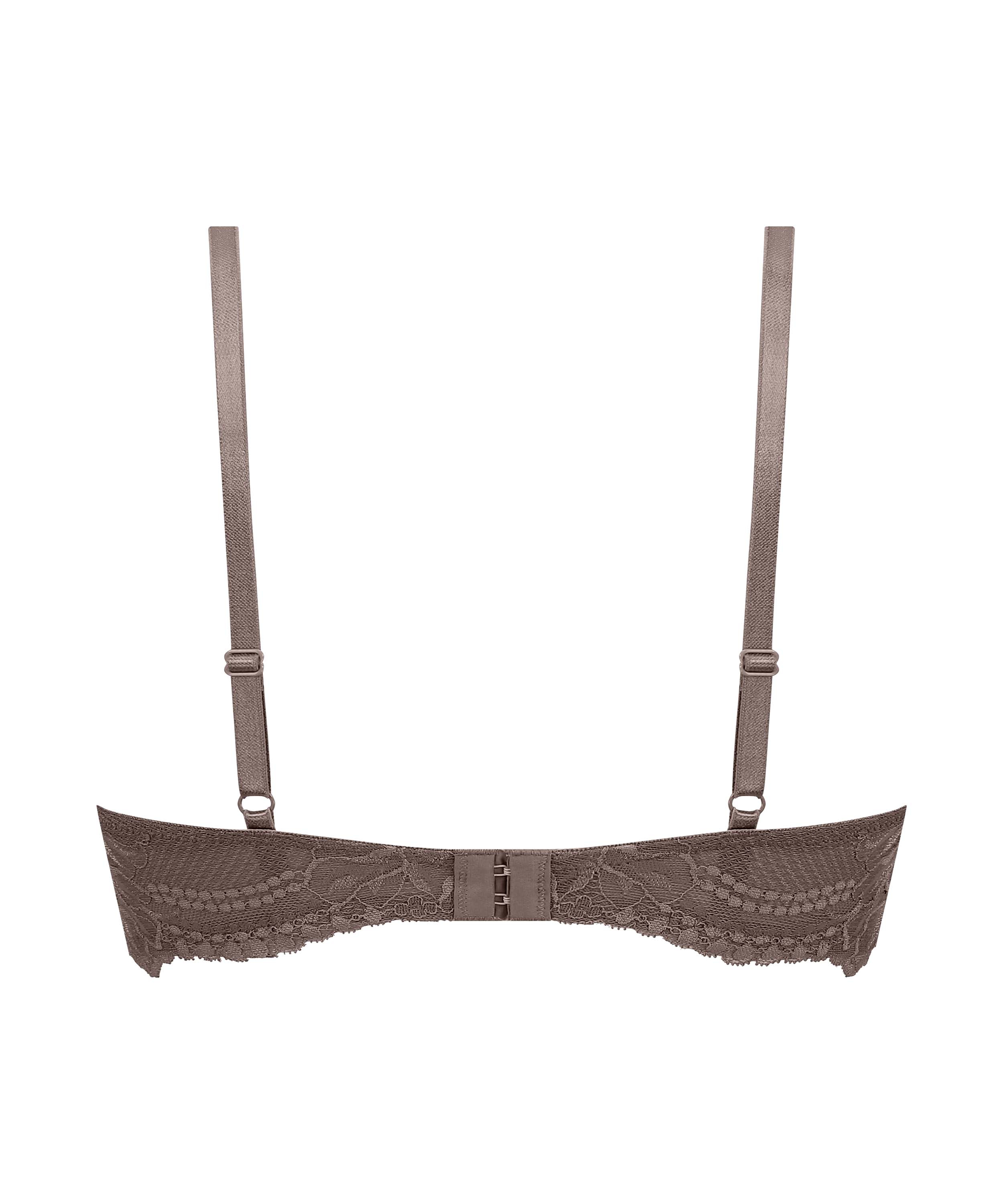 Formpressad bh utan bygel Leonie, Brun, main