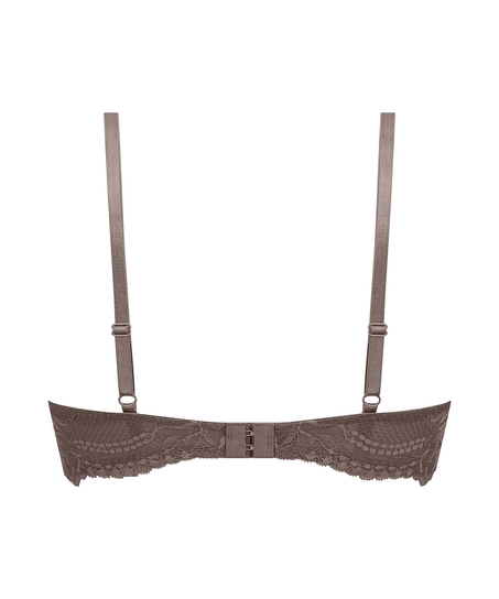 Formpressad bh utan bygel Leonie, Brun