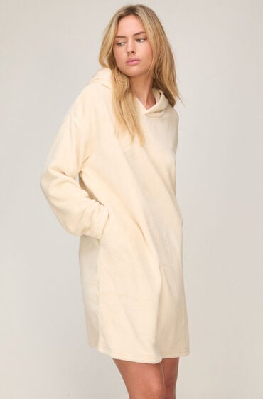 Mysig loungeklänning i fleece