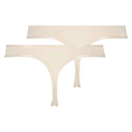 2-pack stringtrosor Angie, Rosa