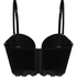 Grace mini-bustier, Svart