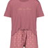 Kort pyjamasset, Rosa