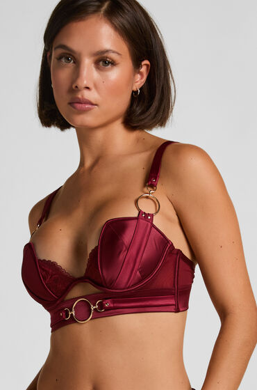 Hunkemöller Marjolein formpressad longline-bygel-bh Röd