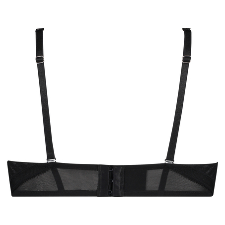 Formpressad axelbandslös bygel-bh Hari I AM, Svart