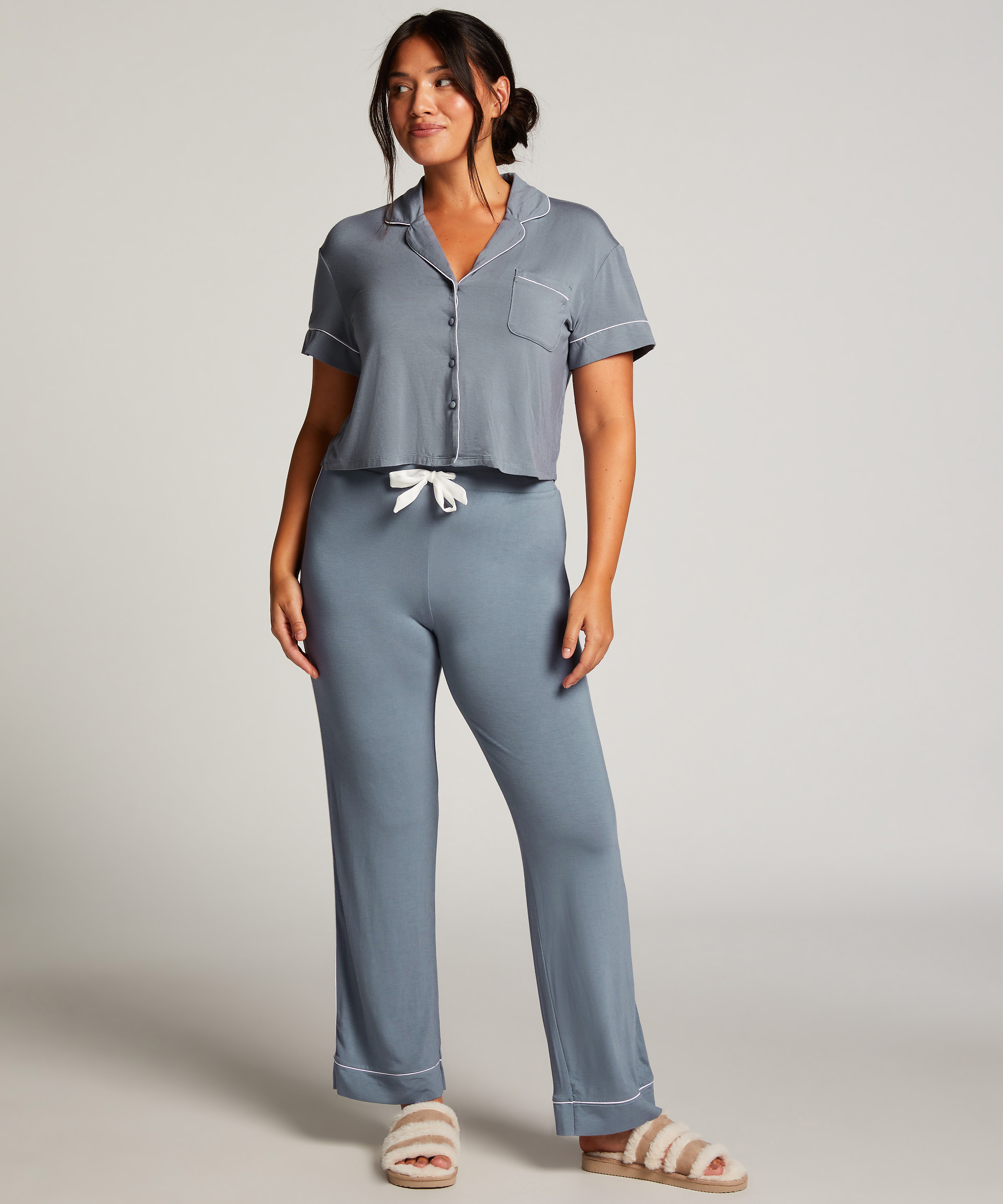 Jerseybyxor Essential, Bl&aring;, main