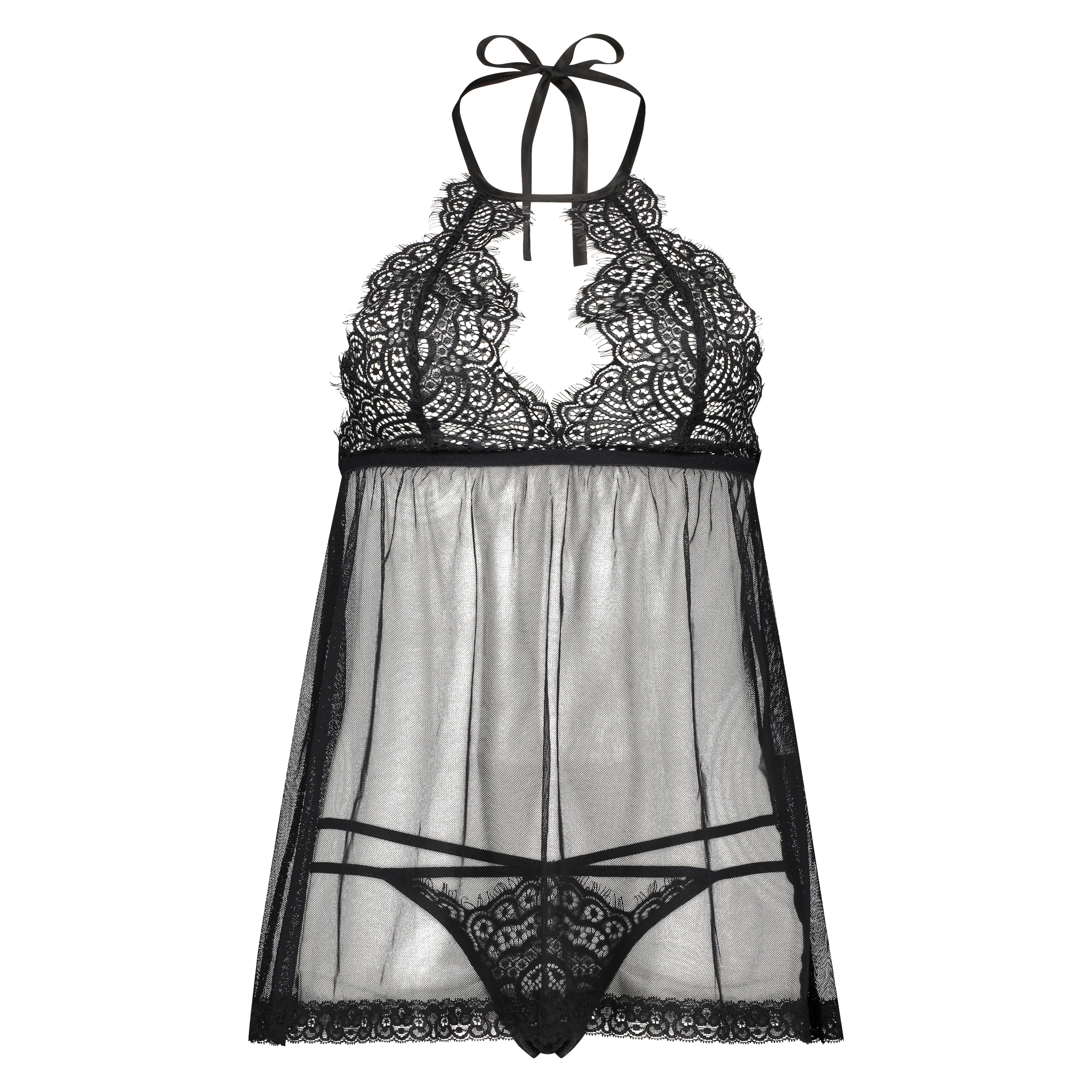 Babydoll Lace, Svart, main