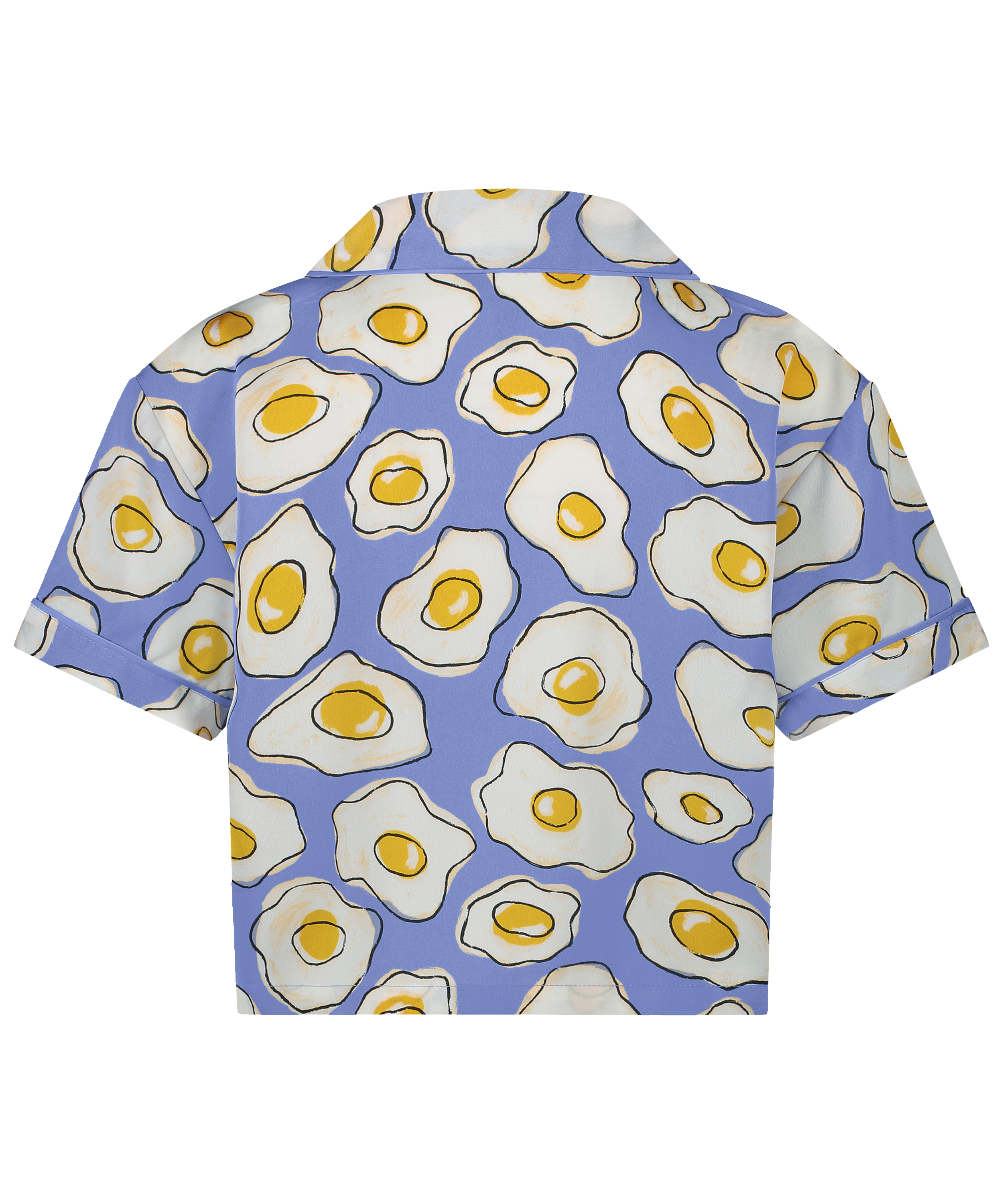 Kort&auml;rmad jacka i Satin, Lila, main