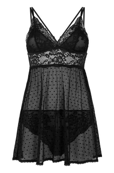 Hunkemöller Babydoll Beatriz nattlinnen dam – bild 3