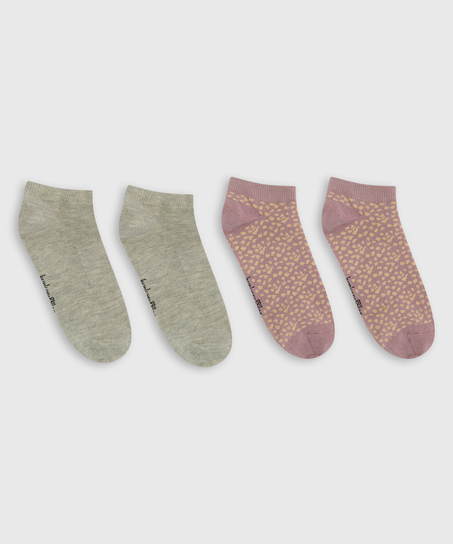 2 Par Strumpor, Orange