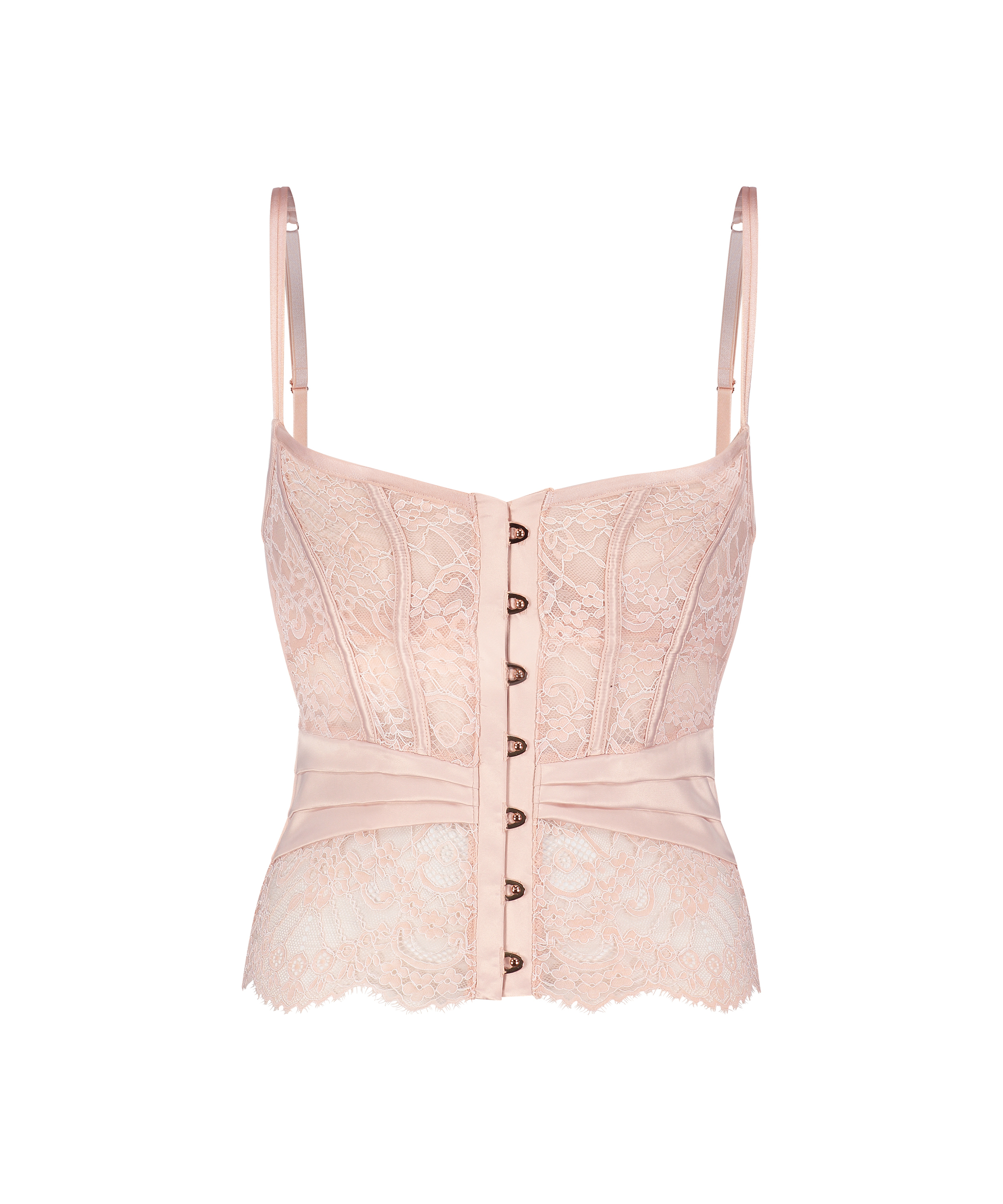 Amelia vadderad underwired bustier, Rosa, main