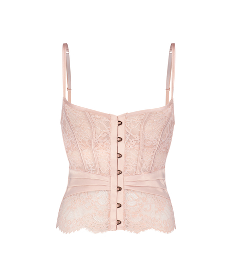 Amelia vadderad underwired bustier, Rosa