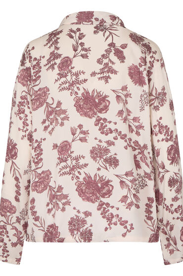 Hunkemöller Pyjamasjacka Woven Print dam – bild 2