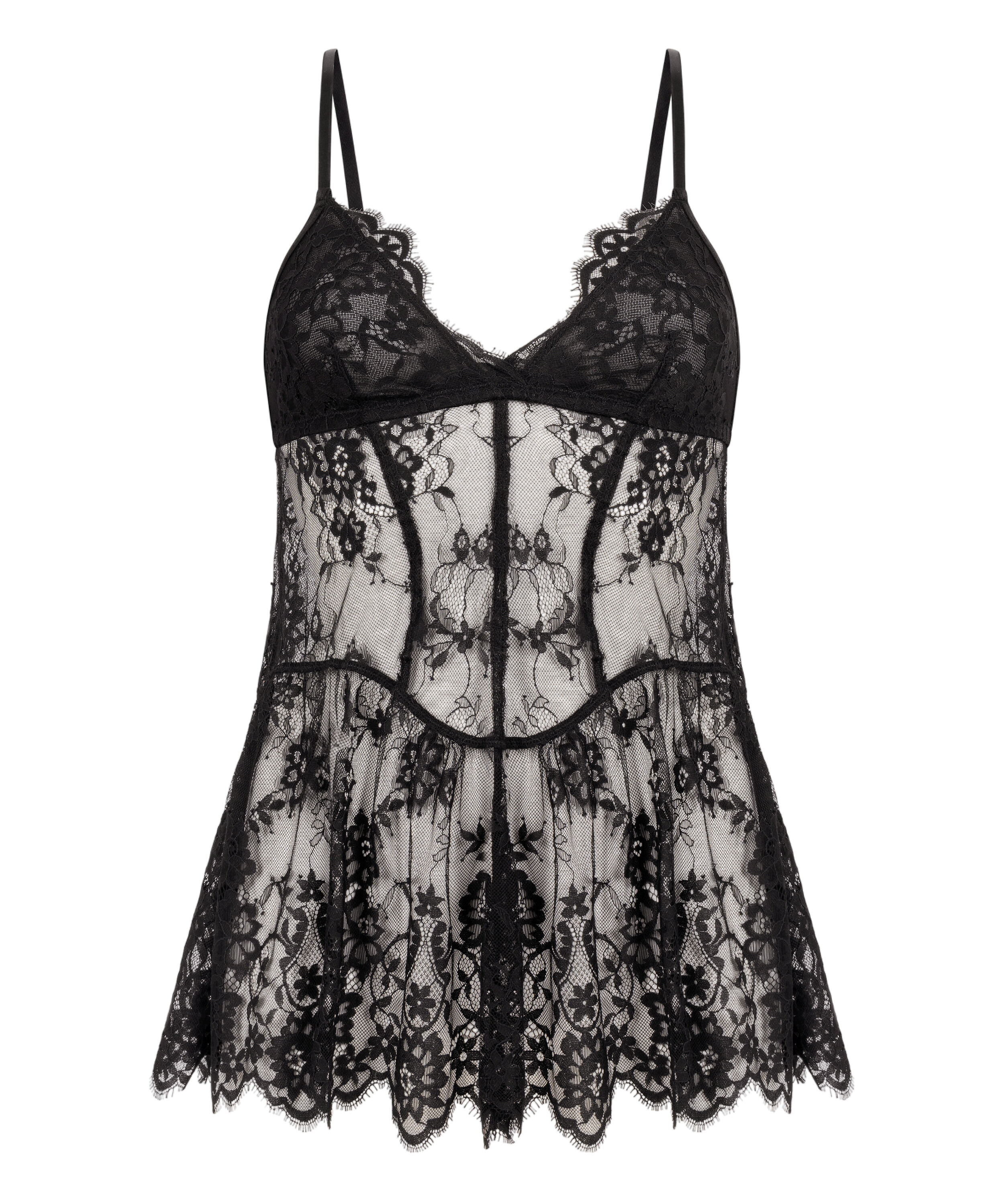 Anabelle babydoll, Svart
