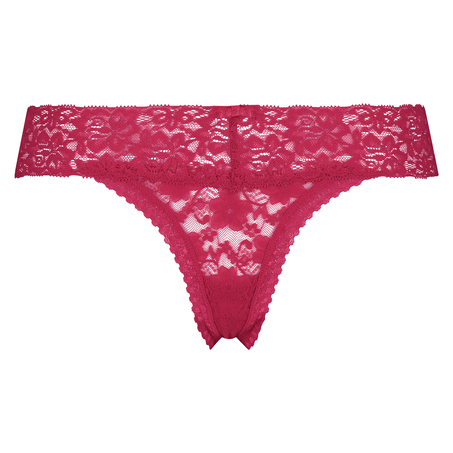 Extra låg stringtrosa V-shape, Rosa
