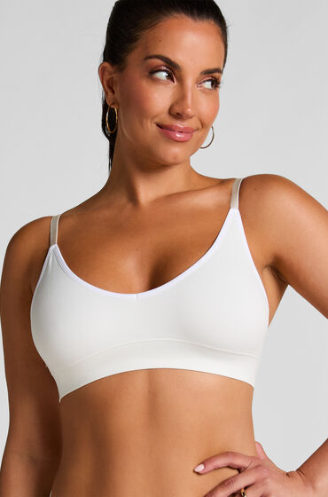 Hunkemöller Dide triangel-bralette Vit