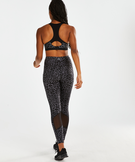 HKMX Oh My Squat sportleggings med h&ouml;g midja, Gr&aring;