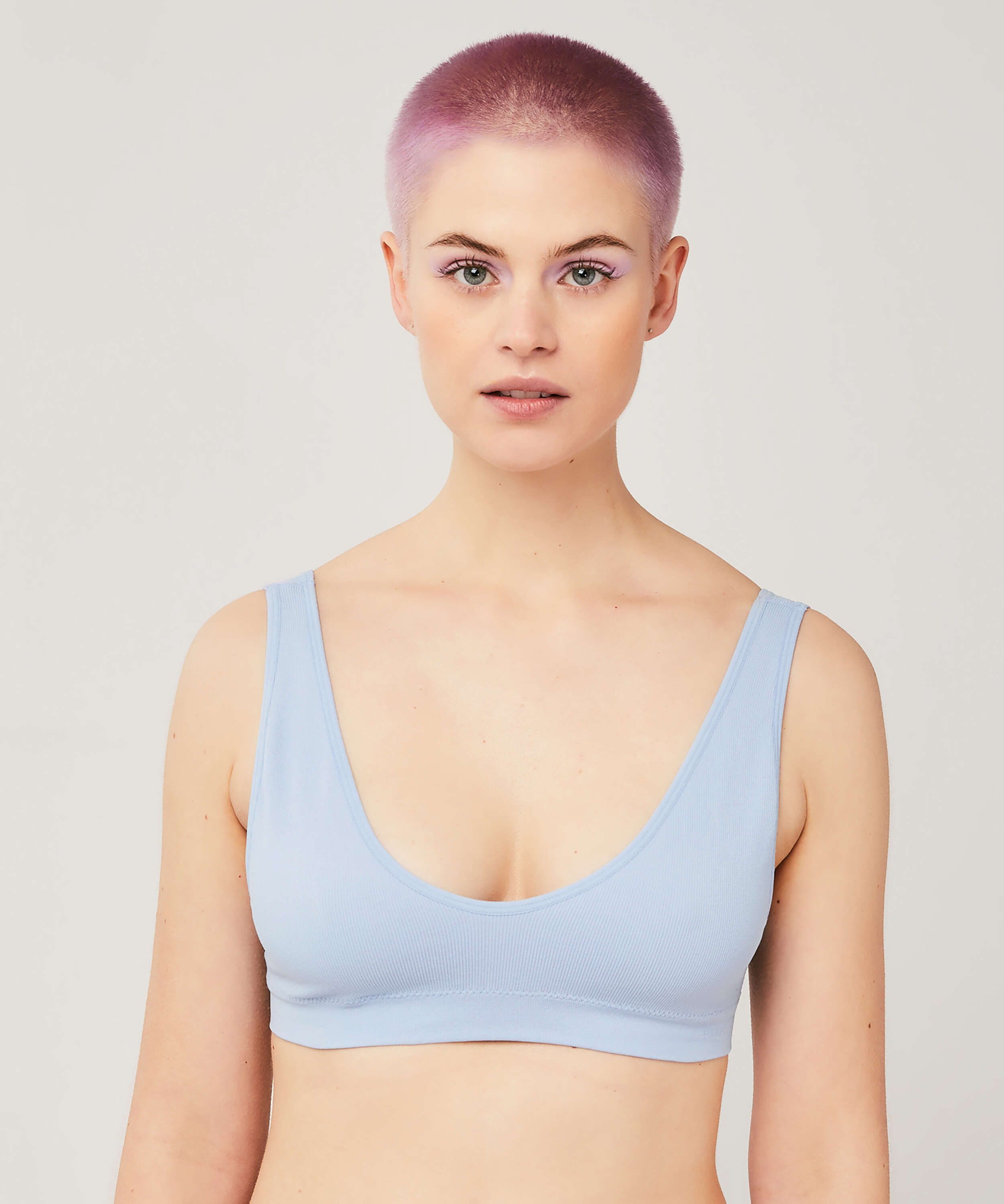 Bae bralette, bl&aring;, main