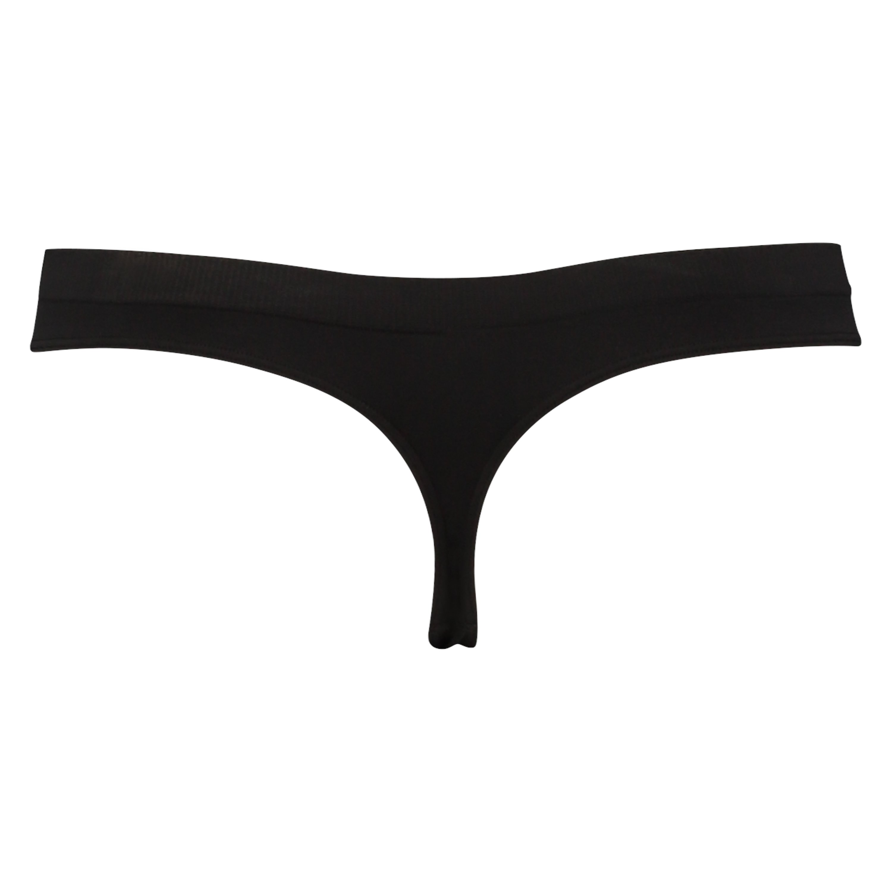 Thong Seamless, Svart, main
