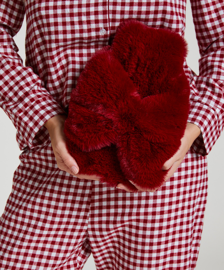 Varmvattenflaska, Röd