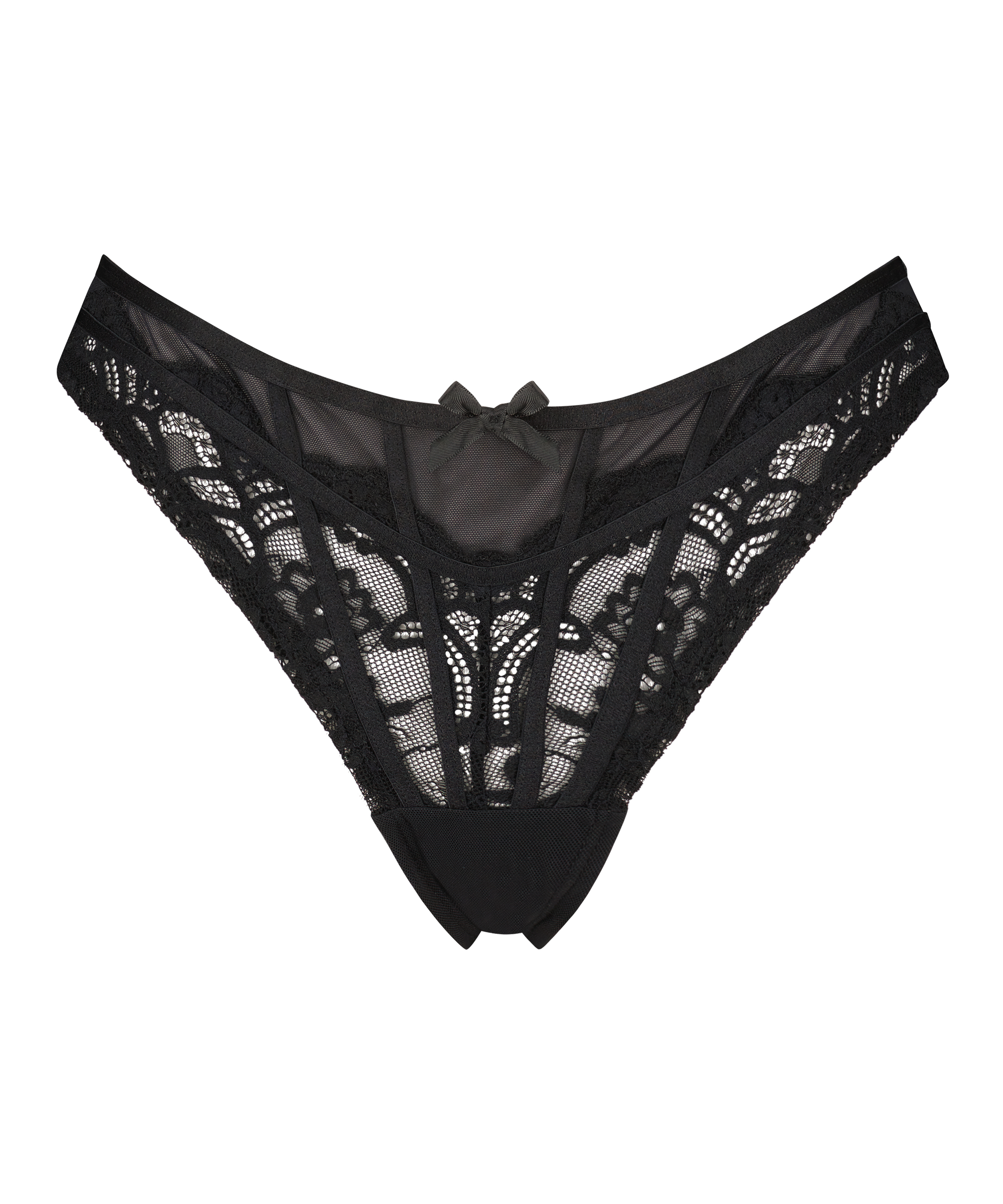 Brazilian-trosa Arla högt skuren, Svart, main