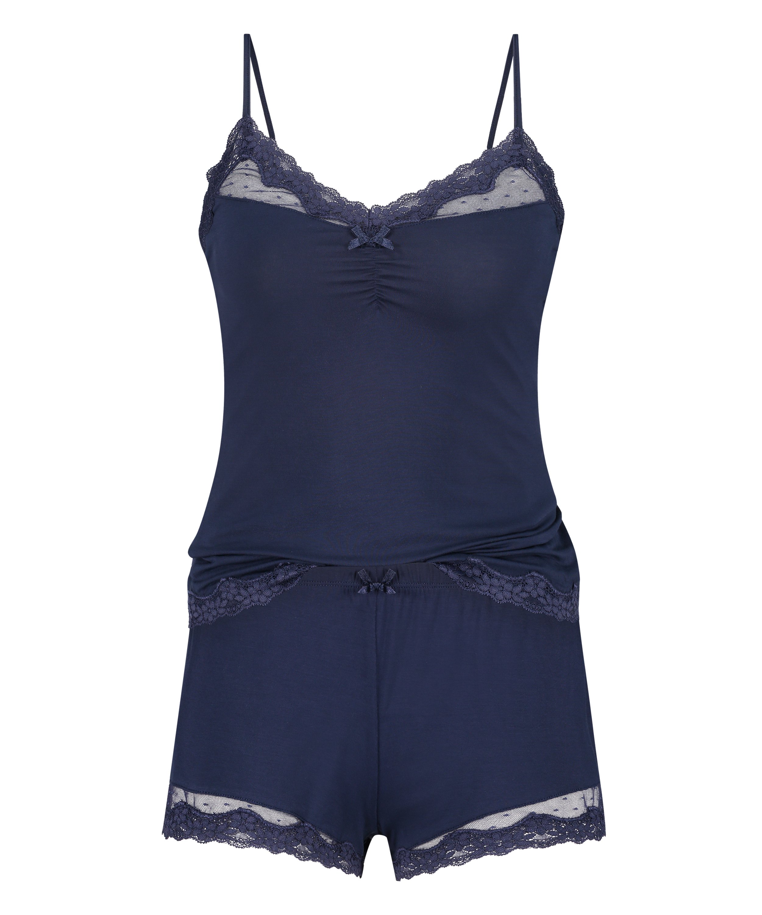 Pyjamasset, Bl&aring;, main