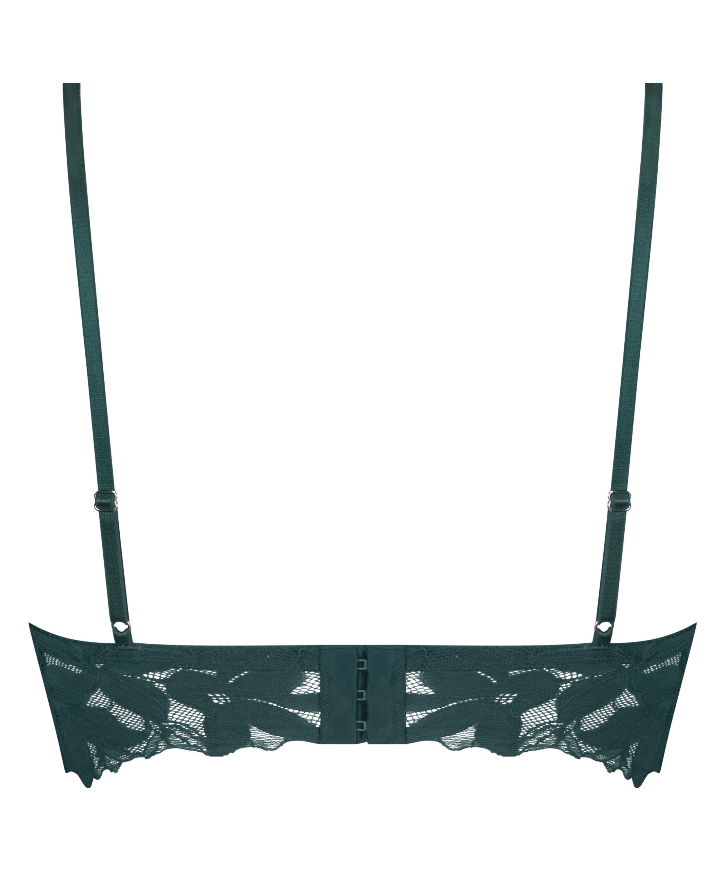 Lana bralette, Grön, main