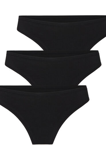 Hunkemöller Multipack Bomullsstrings trosor dam – bild 3