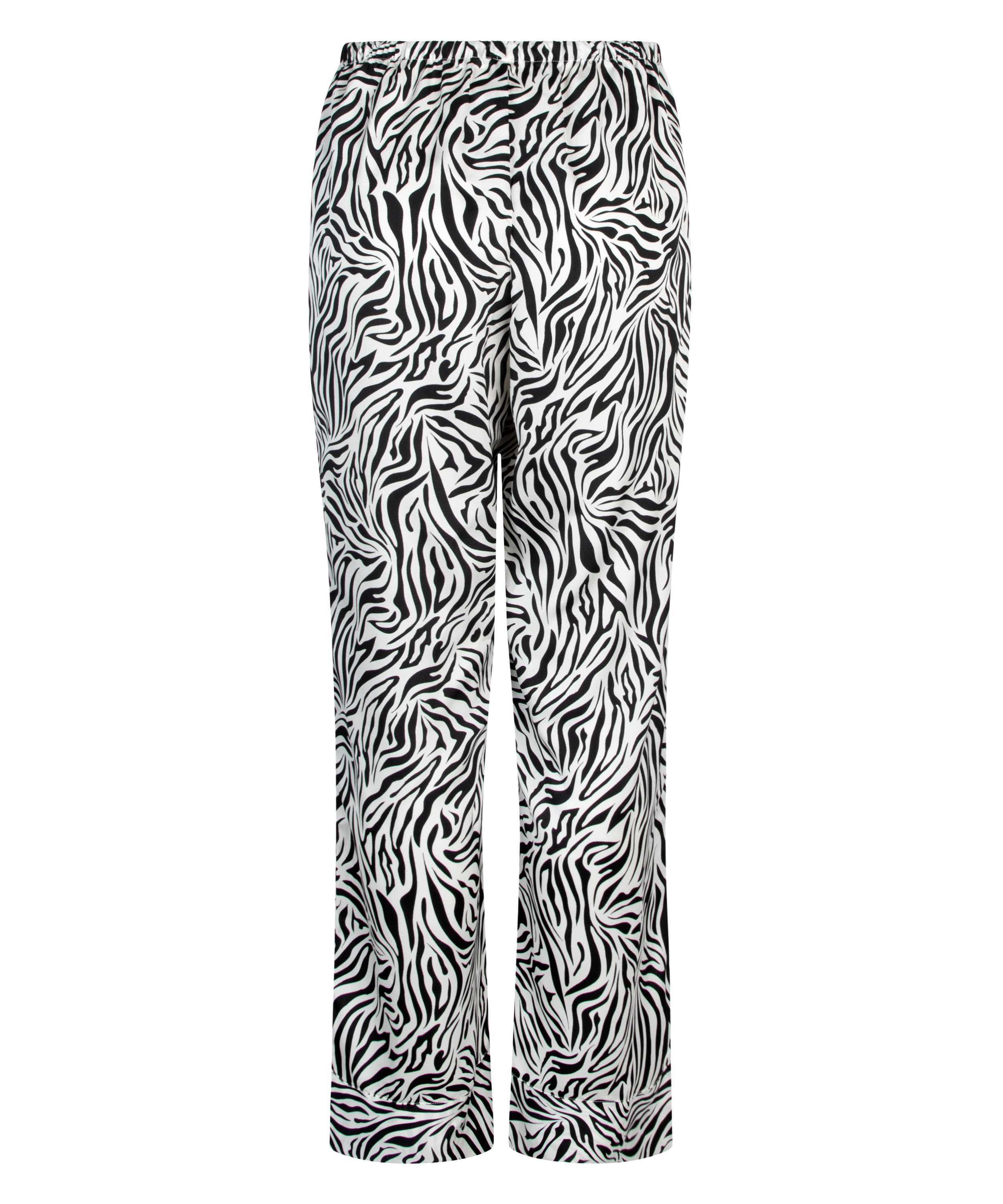 Satin-byxor, Vit, main