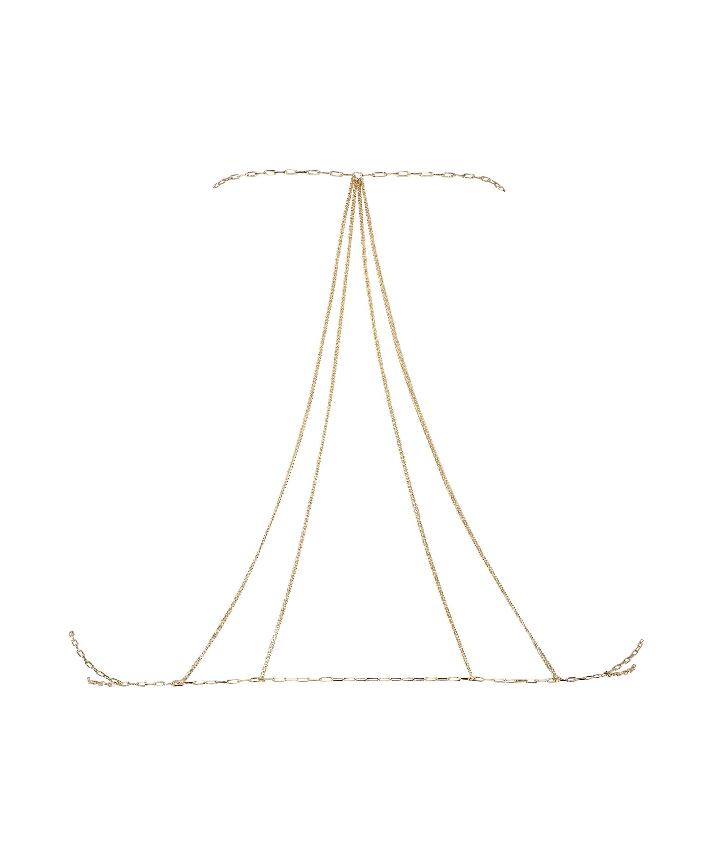 Chain Bralette, Gul, main