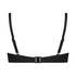 Icke-formpressad bikinitopp Scallop Glam, Svart